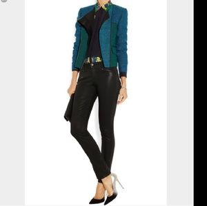 Rag and bone Coated black jeans